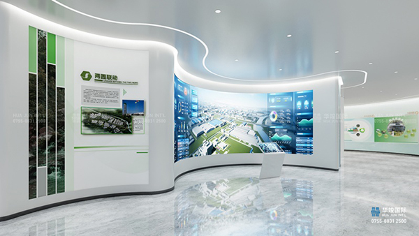 展館設計裝修公司|企業展廳展館|展廳設計施工|華竣